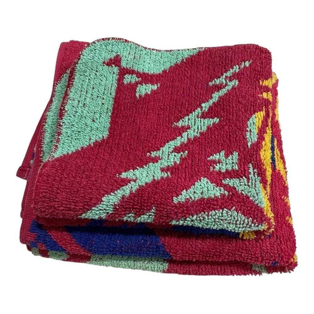 Vtg Ralph Lauren Home Southwestern Hand Towel Set